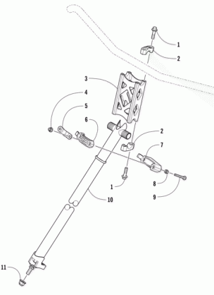 STEERING POST ASSEMBLY