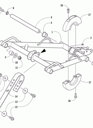 REAR SUSPENSION FRONT ARM ASSEMBLY