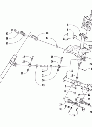 STEERING POST ASSEMBLY