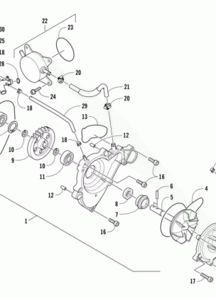 WATER PUMP ASSEMBLY