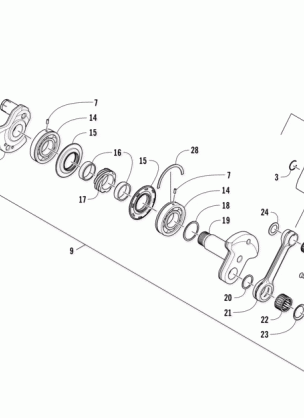 PISTON AND CRANKSHAFT