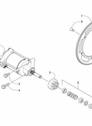 STARTER MOTOR ASSEMBLY