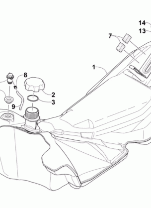 GAS TANK ASSEMBLY