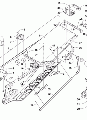 TUNNEL AND SNOWFLAP ASSEMBLY