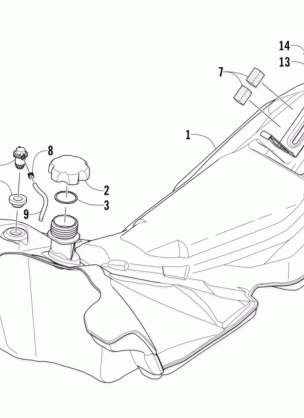 GAS TANK ASSEMBLY