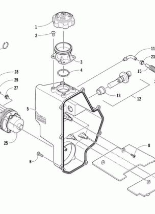 OIL TANK ASSEMBLY