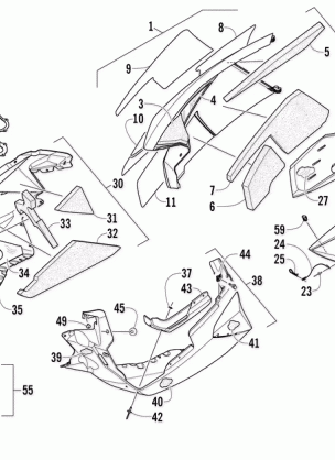 SKID PLATE AND SIDE PANEL ASSEMBLY