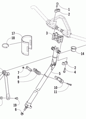 STEERING POST ASSEMBLY