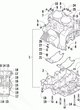 CRANKCASE ASSEMBLY