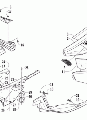 SKID PLATE AND SIDE PANEL ASSEMBLY