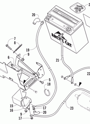 BATTERY AND TRAY ASSEMBLY