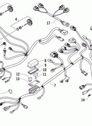 HEADLIGHT AND WIRING ASSEMBLIES