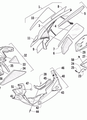 SKID PLATE AND SIDE PANEL ASSEMBLY