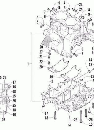 CRANKCASE ASSEMBLY