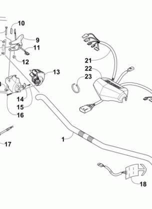 HANDLEBAR AND CONTROLS