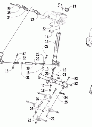 STEERING POST ASSEMBLY