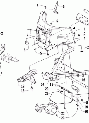 FRONT BUMPER AND FRAME ASSEMBLY