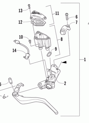 HYDRAULIC BRAKE CONTROL ASSEMBLY