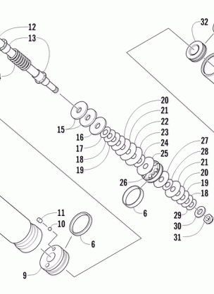 FRONT SUSPENSION SHOCK ABSORBER