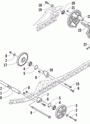 IDLER WHEEL ASSEMBLY