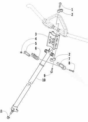 STEERING POST ASSEMBLY