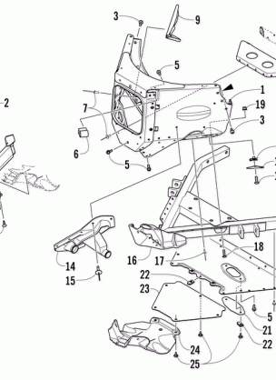 FRONT BUMPER AND FRAME ASSEMBLY