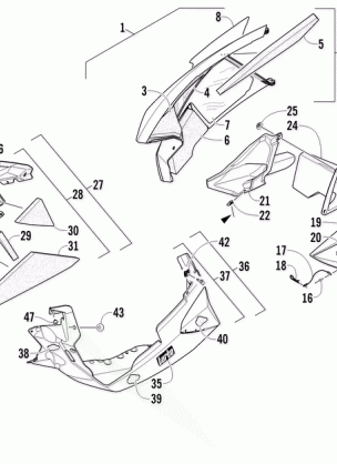 SKID PLATE AND SIDE PANEL ASSEMBLY