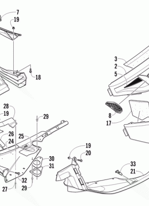 SKID PLATE AND SIDE PANEL ASSEMBLY