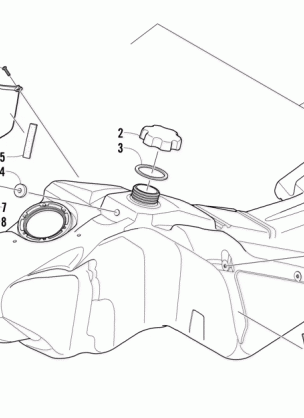 GAS TANK ASSEMBLY