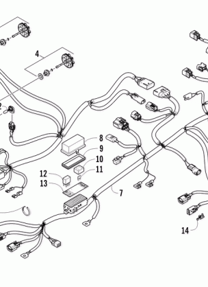 HEADLIGHT AND WIRING ASSEMBLIES