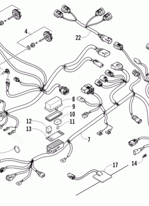 HEADLIGHT AND WIRING ASSEMBLIES