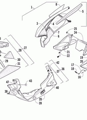 SKID PLATE AND SIDE PANEL ASSEMBLY