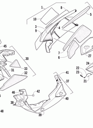 SKID PLATE AND SIDE PANEL ASSEMBLY