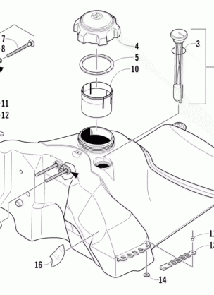 GAS TANK ASSEMBLY