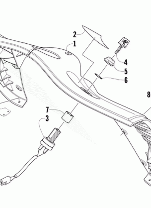 CONSOLE AND SWITCH ASSEMBLY