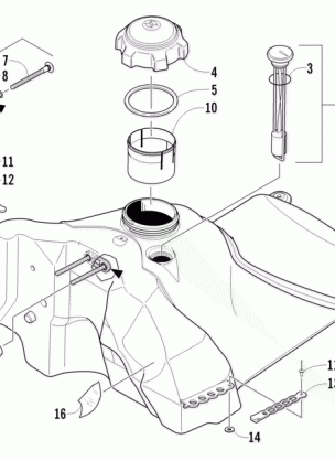 GAS TANK ASSEMBLY