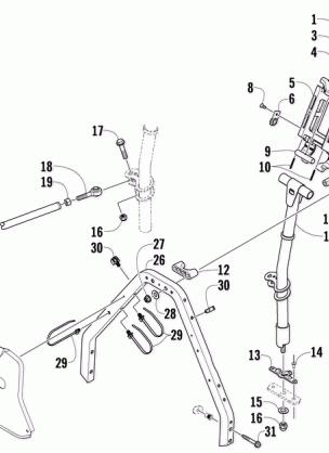 STEERING POST ASSEMBLY