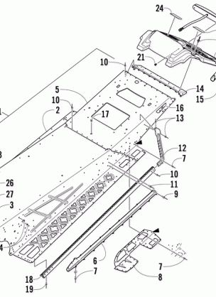 TUNNEL REAR BUMPER AND TAILLIGHT ASSEMBLY