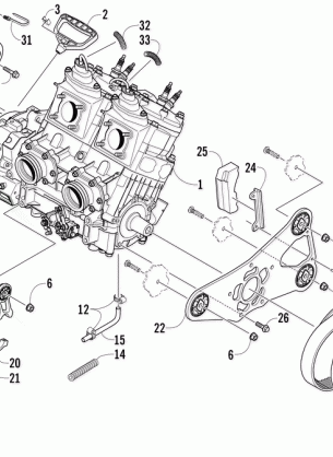 ENGINE AND RELATED PARTS