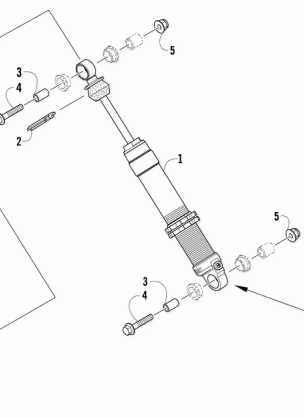 FRONT SUSPENSION SHOCK ABSORBER ASSEMBLY