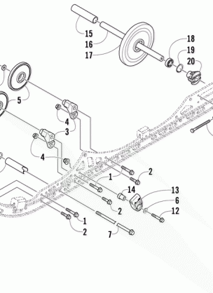 IDLER WHEEL ASSEMBLY