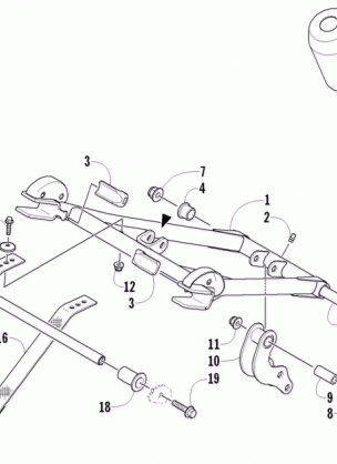 REAR SUSPENSION FRONT ARM ASSEMBLY