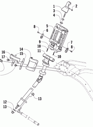 STEERING POST ASSEMBLY