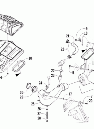 AIR SILENCER ASSEMBLY