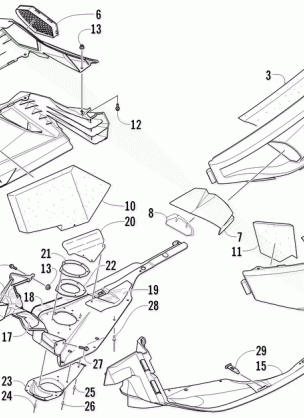 SKID PLATE AND SIDE PANEL ASSEMBLY