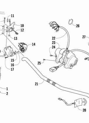 HANDLEBAR AND CONTROLS