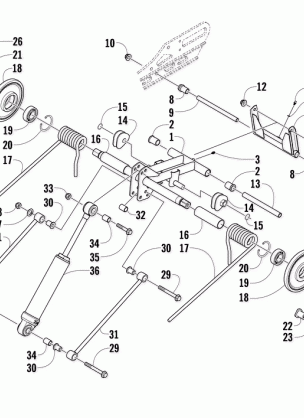 REAR SUSPENSION REAR ARM ASSEMBLY