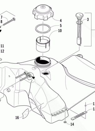 GAS TANK ASSEMBLY