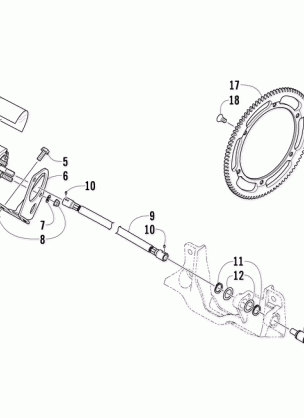 FLEX-DRIVE STARTER MOTOR ASSEMBLY