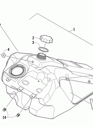 GAS TANK ASSEMBLY